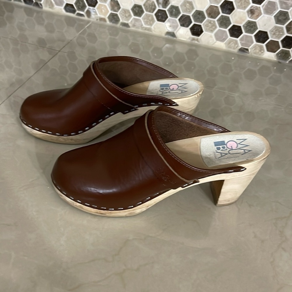 Maguba high Stockholm clogs size 38